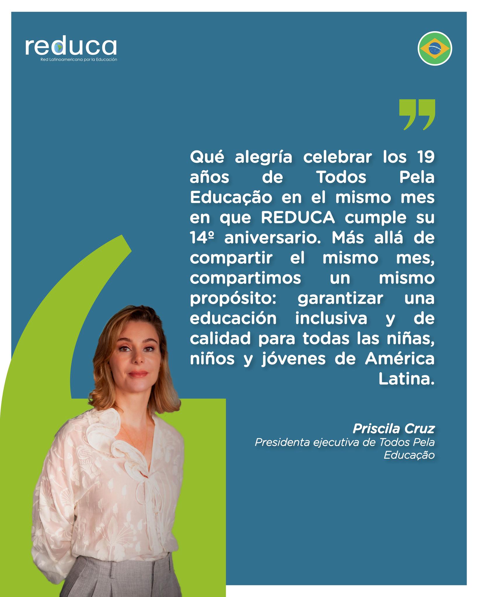 Reduca - Desde Todos Pela Educação, celebramos los 14 años de REDUCA ...