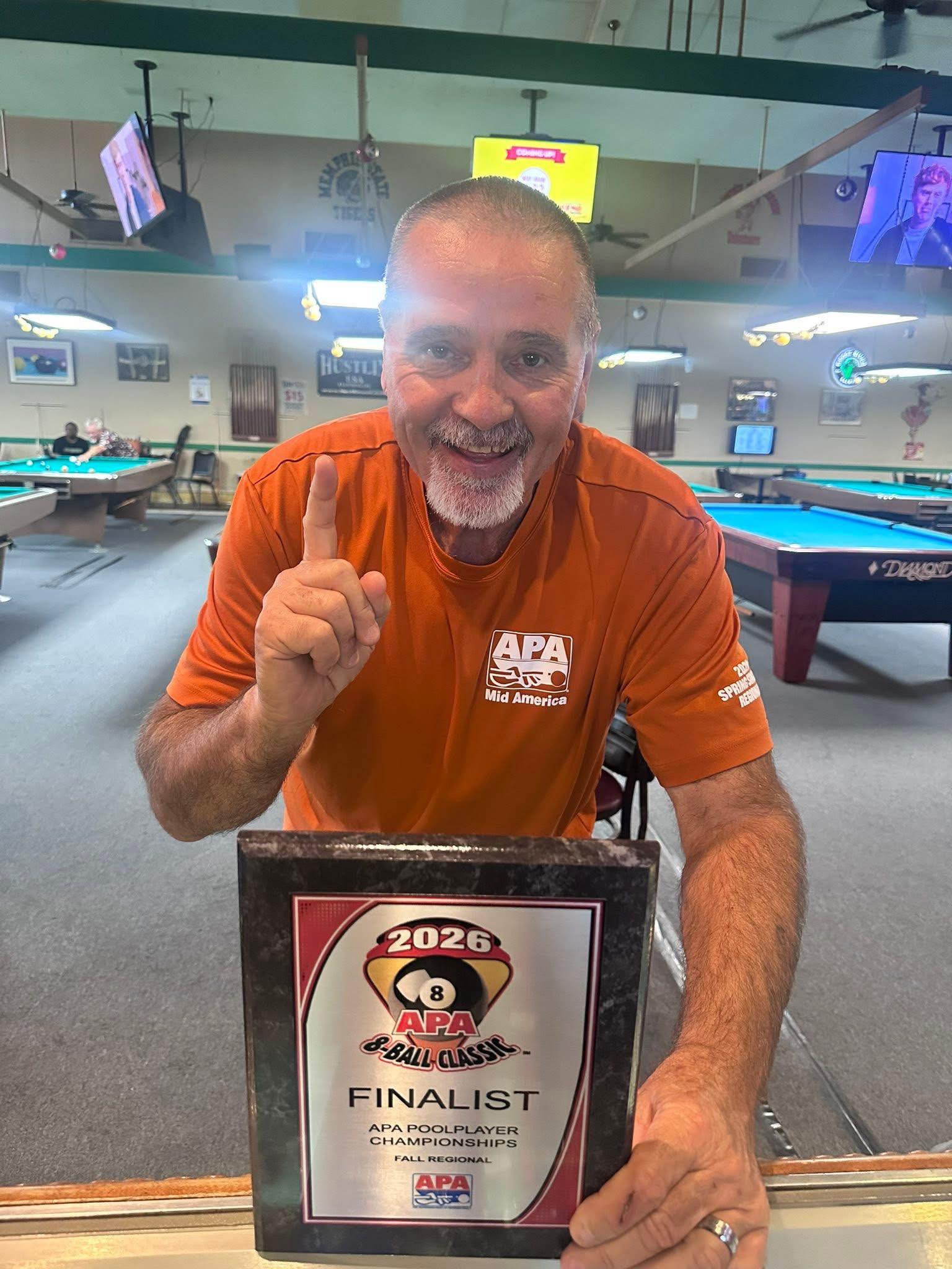 Mid America APA - Congratulations to Brad Greer for... | Facebook