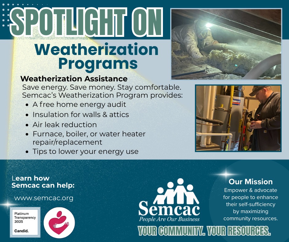Semcac - ️ Keep Your Home Cozy & Energy Bills Low with Semcac! ️ Did ...