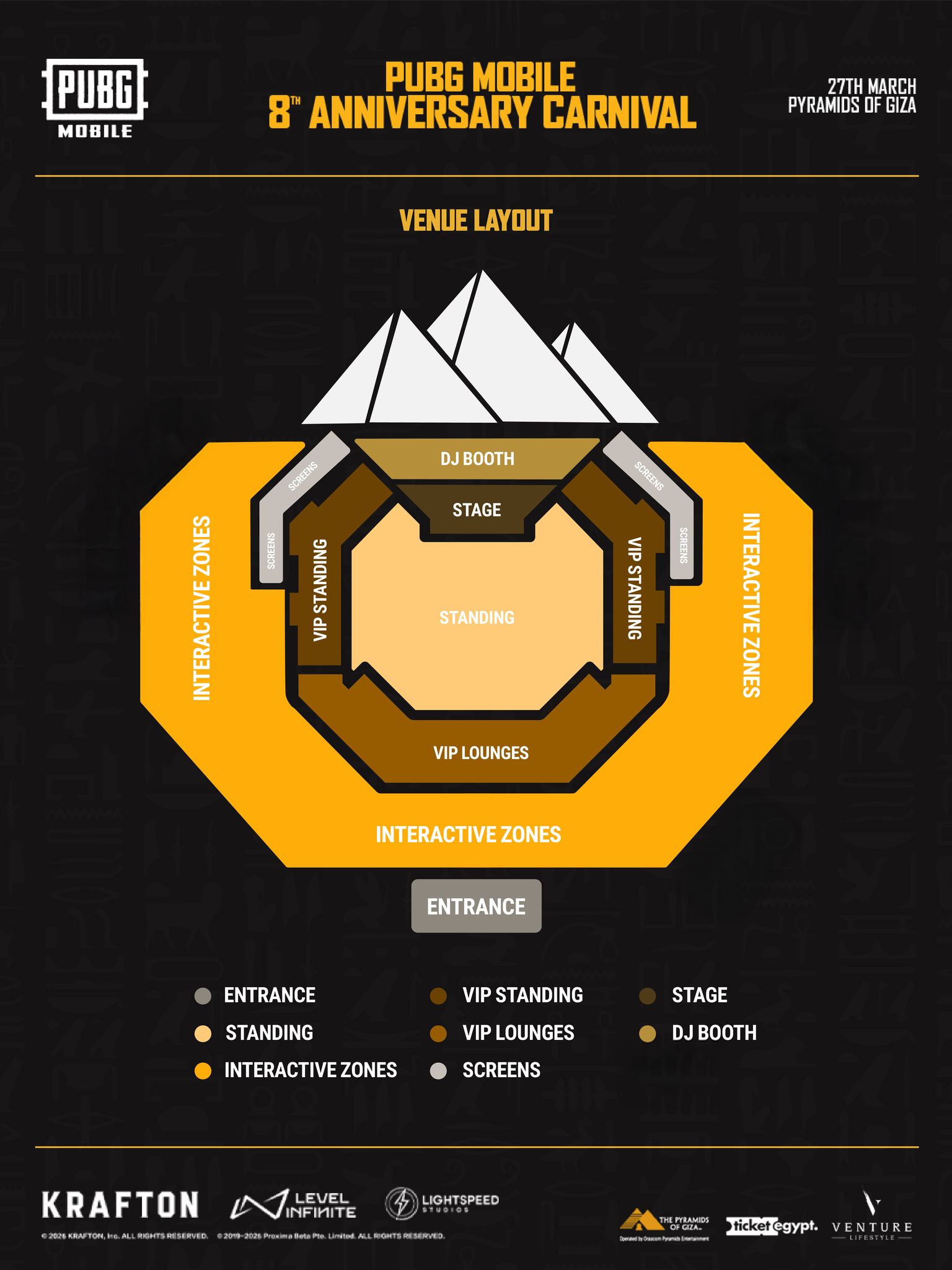PUBG MOBILE - Ready for March 27? Here’s the venue layout... | Facebook