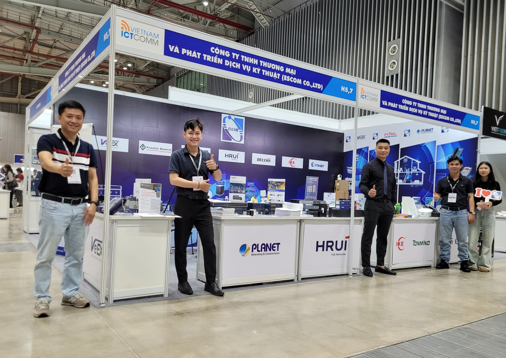 Escom - Giải pháp thiết bị mạng và viễn thông | Hanoi