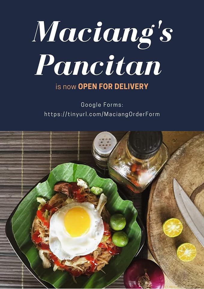Pancit - Maciang's Special Pancit *Actual photo may vary | Facebook