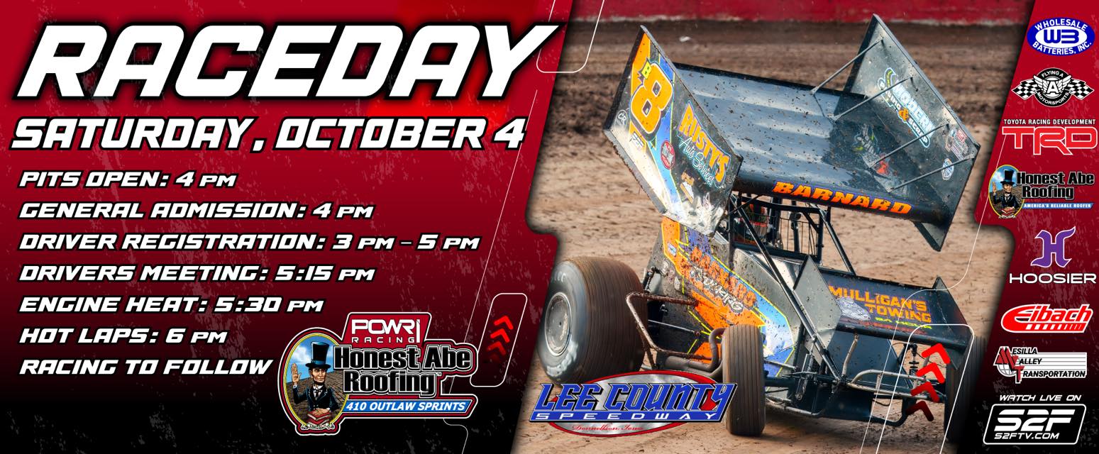 POWRi - Final night in Donnellson! 👊 The POWRi Honest Abe Roofing 410 ...