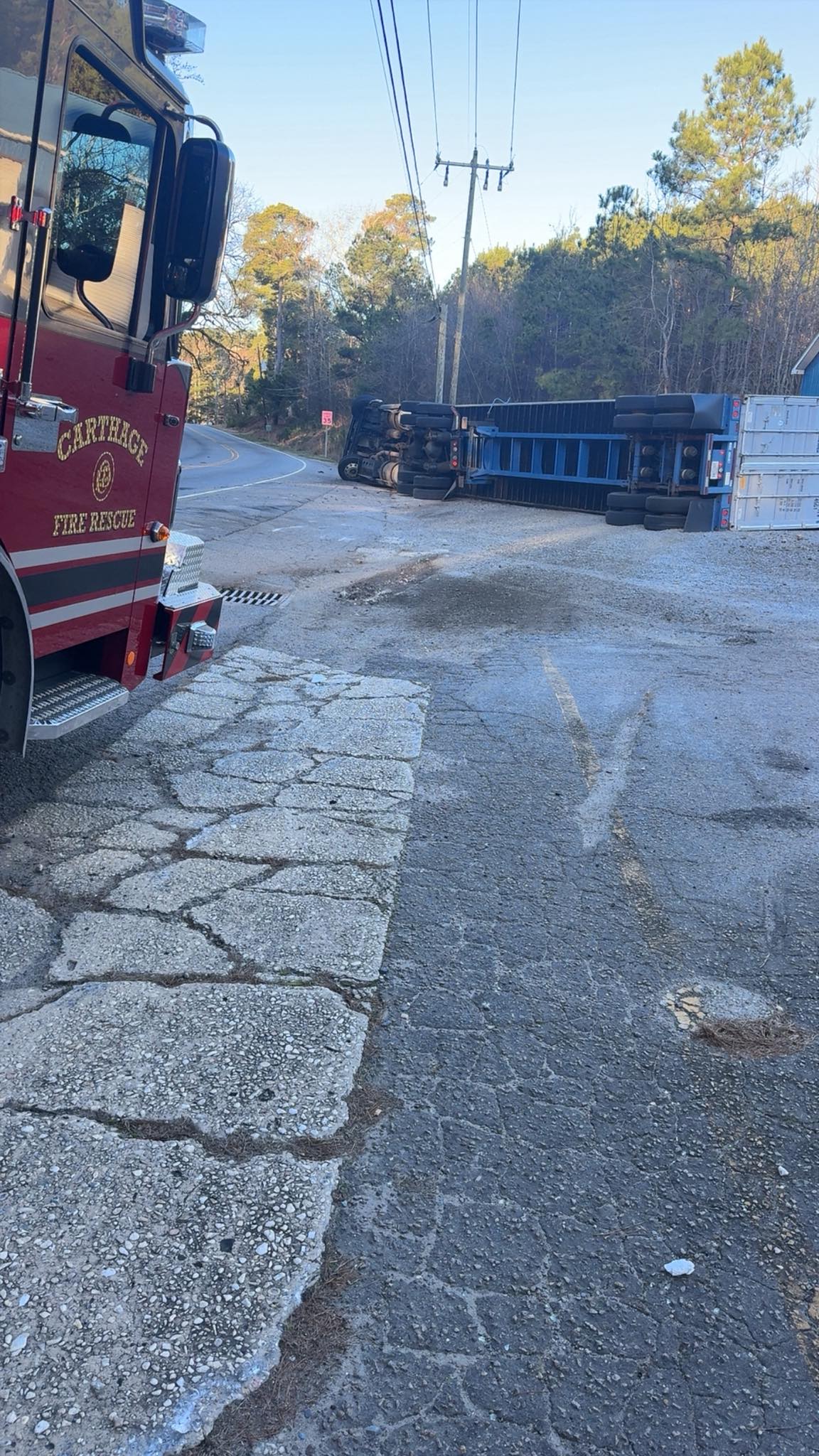 ⚠️ Traffic Alert ⚠️ Blendon Township firefighters are