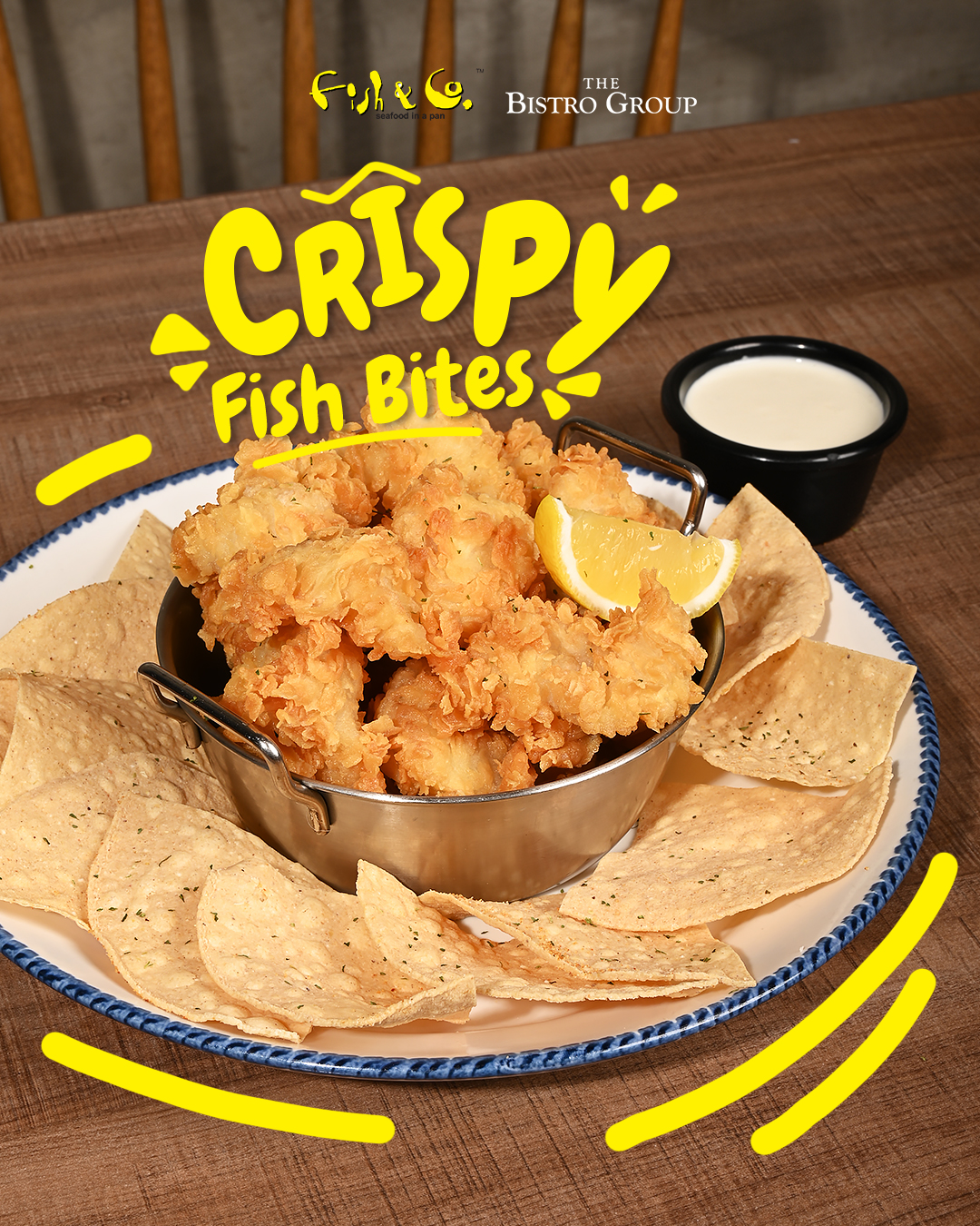 Fish - Small bites, big flavor 🌊 Our Crispy Fish Bites are golden ...