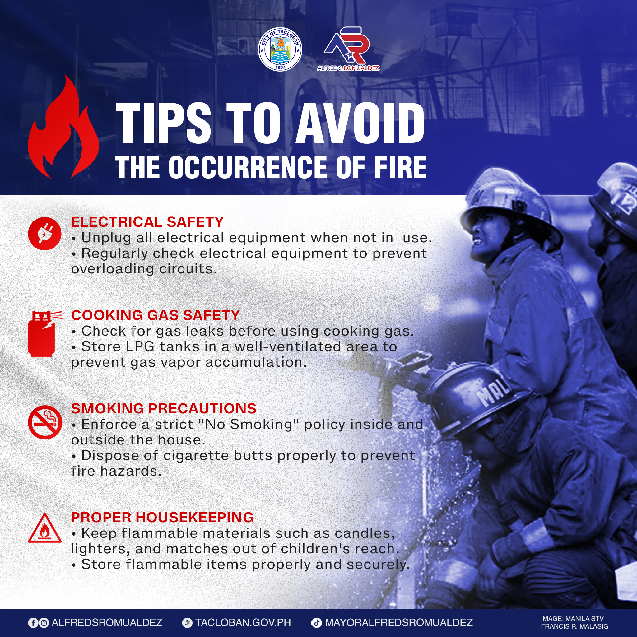 As we conclude the Fire Prevention... - Alfred Romualdez | Facebook