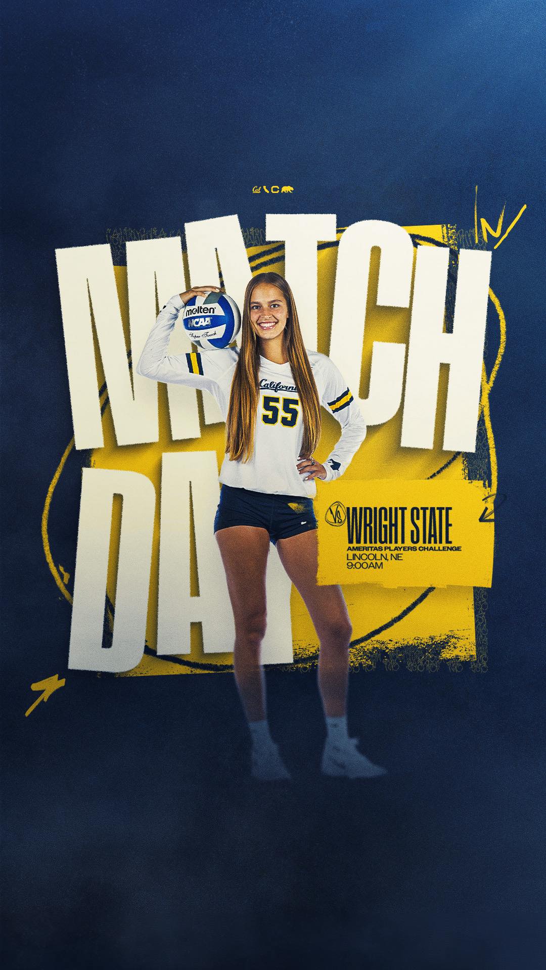 Cal - First road match of 2025! 𝑴𝑨𝑻𝑪𝑯 𝑫𝑨𝒀 🆚 Wright State (Ameritas ...