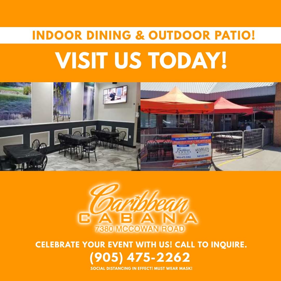 INDOOR DINING & OUTDOOR PATIO... - Caribbean Cabana | Facebook