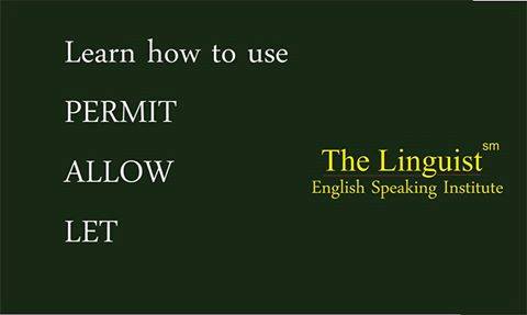 Kampungcourse.com - Perbedaan ALLOW, PERMIT dan LET #KampungCourse Kata ...