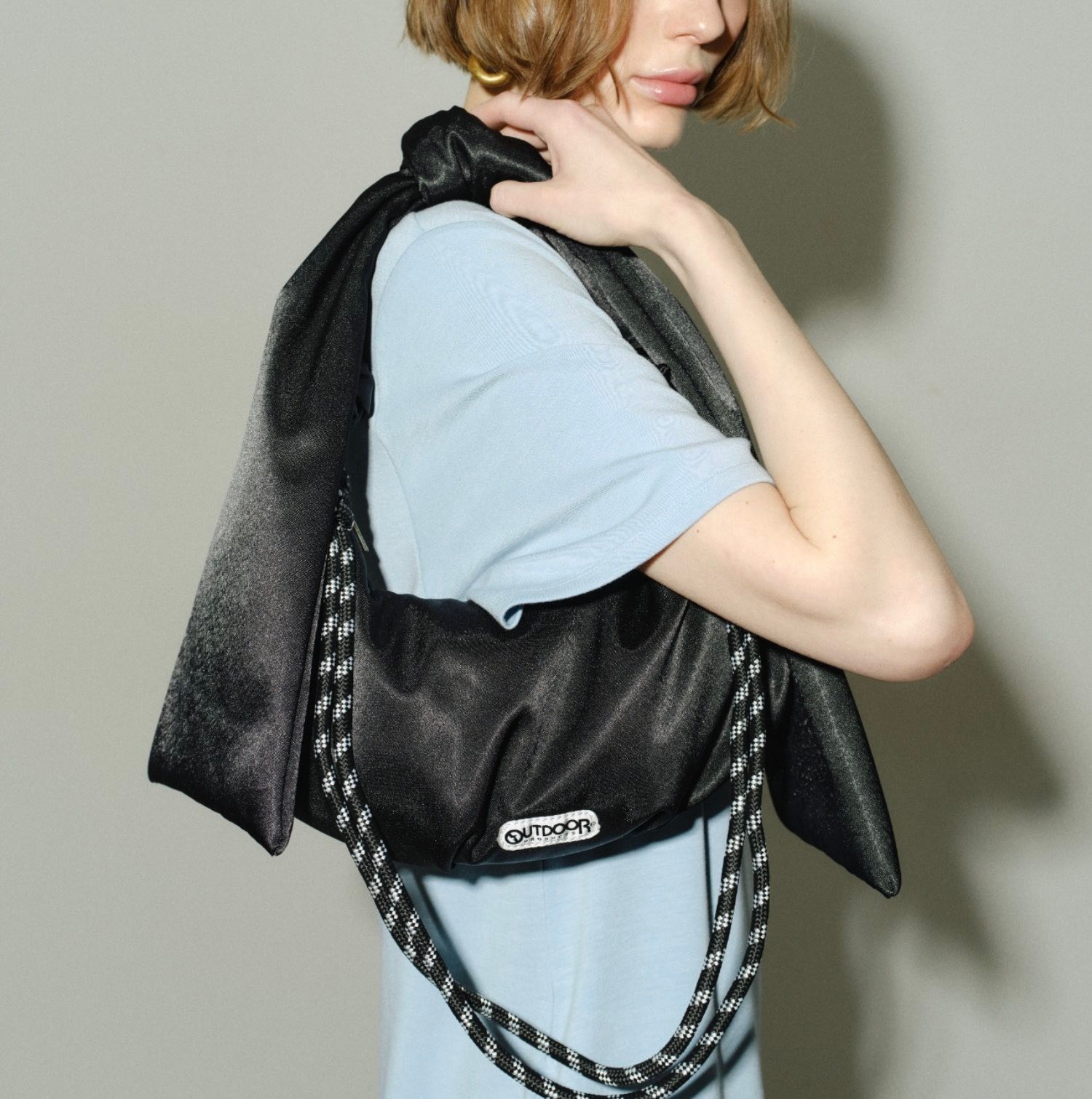 OUTDOOR×yae】Paracord big ribbon bag ? 大蝴蝶結造型配上粗身 