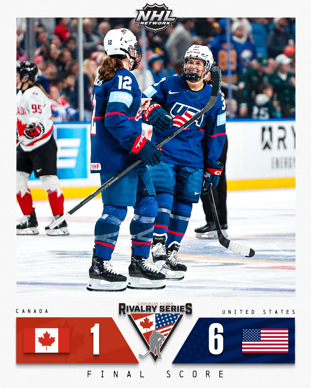 NHL - THE UNITED STATES TAKE GAME 2 OF THE #RIVALRYSERIES! | Facebook