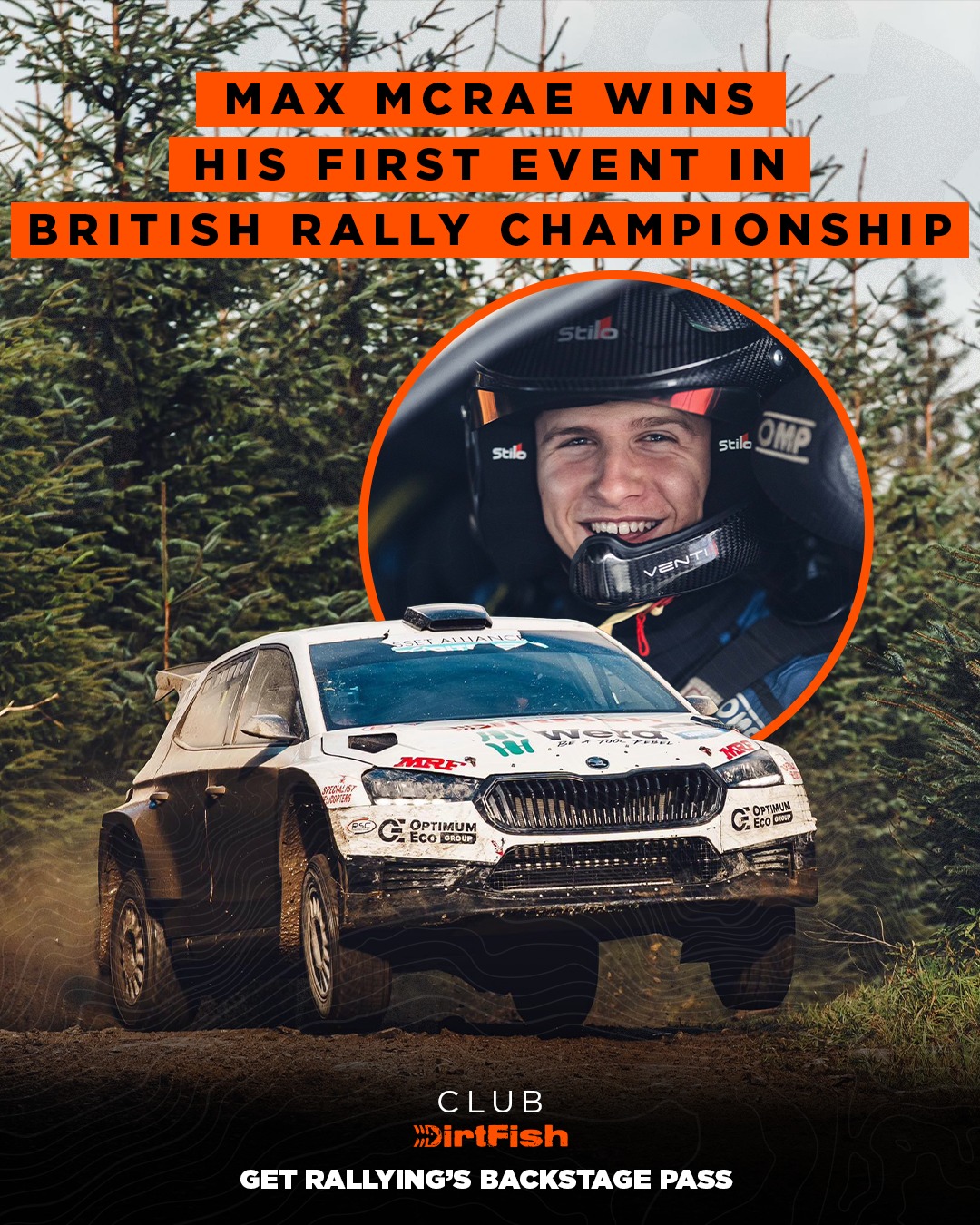 DirtFish - Colin, Alister, Jimmy - and now Max! 🍾🥇 Max McRae won his ...