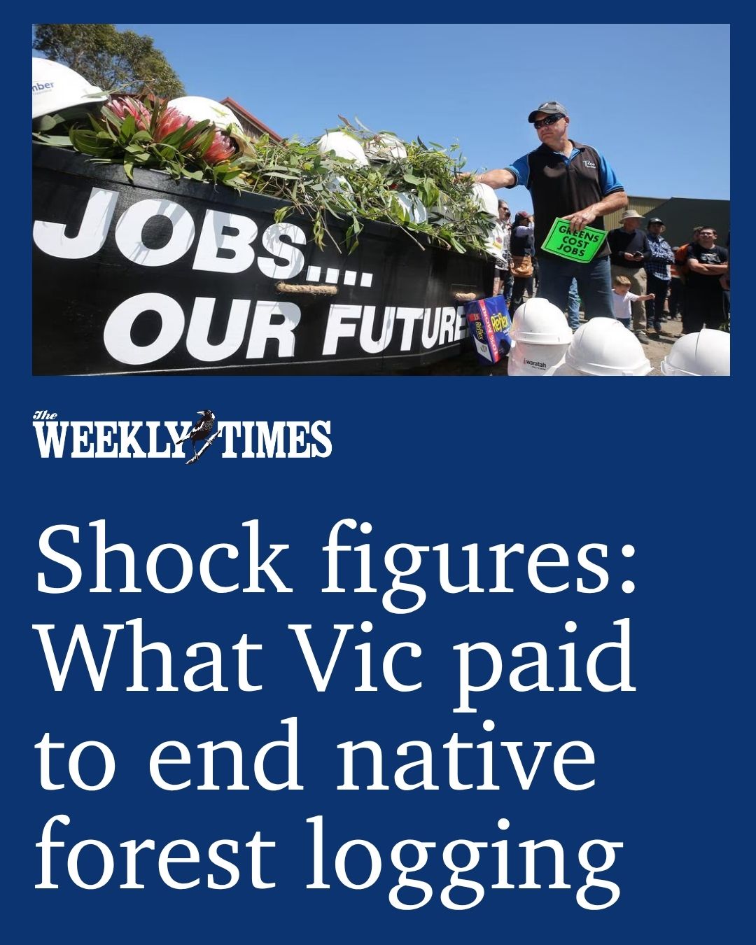 🌲💳 Victorian taxpayers have footed a... - The Weekly Times | Facebook