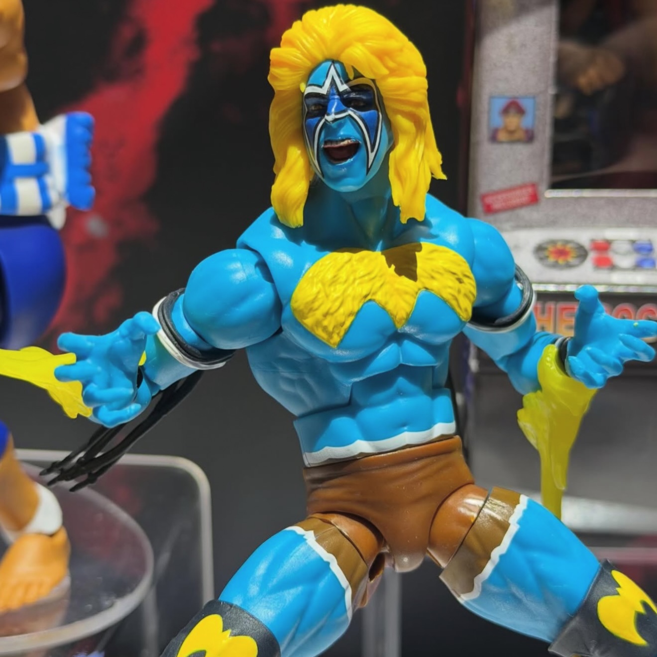 Mattel's WWE x Street Fighter series 3 action figures