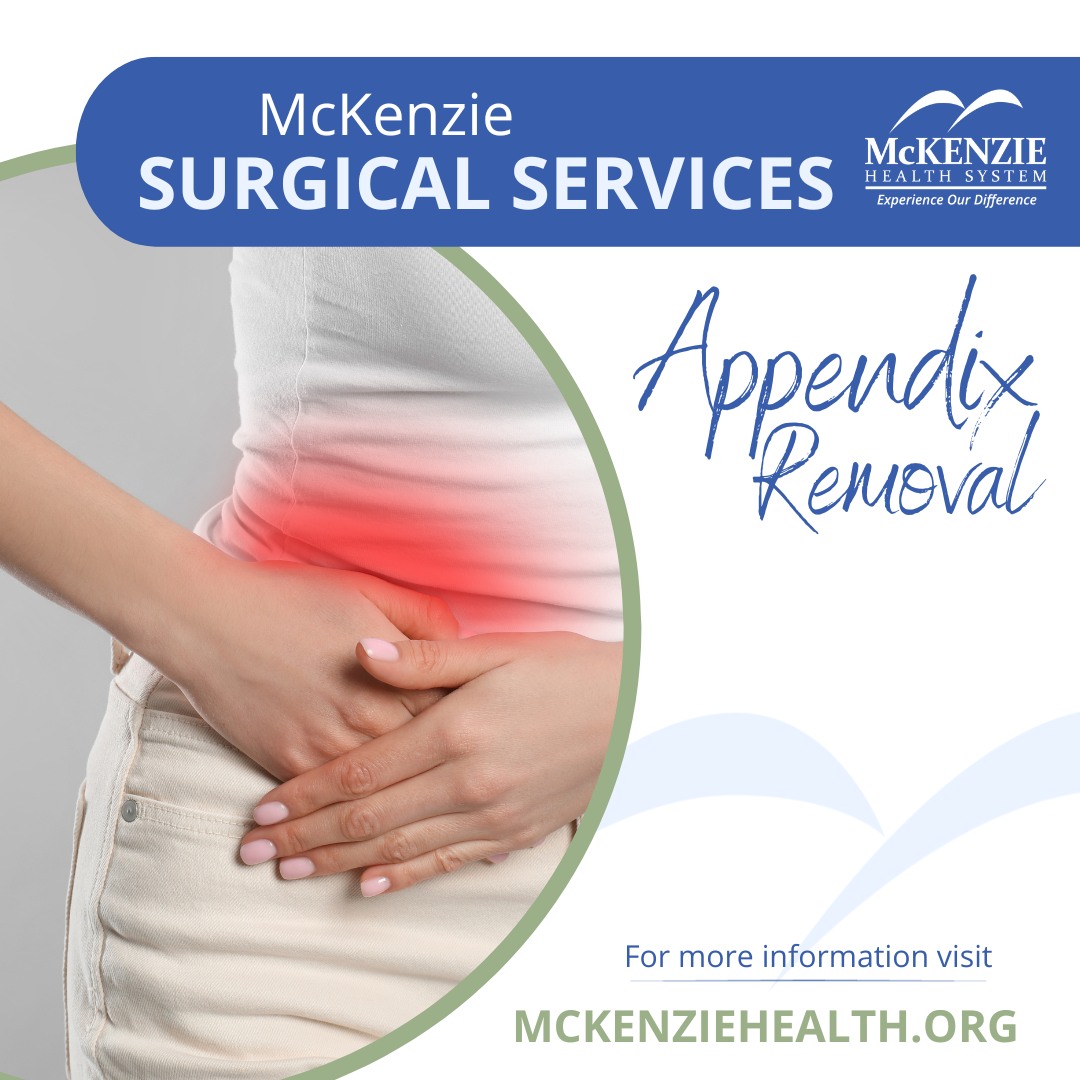 McKenzie - Appendicitis occurs when your appendix gets clogged ...