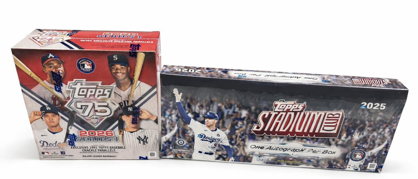 ? Fresh heat in the shop! ? 2026 Topps Series 1 (75th 