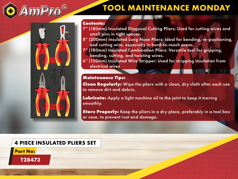 Ampro - 🔧 Tool Maintenance Monday! 🔧 Get ready to power up your week ...