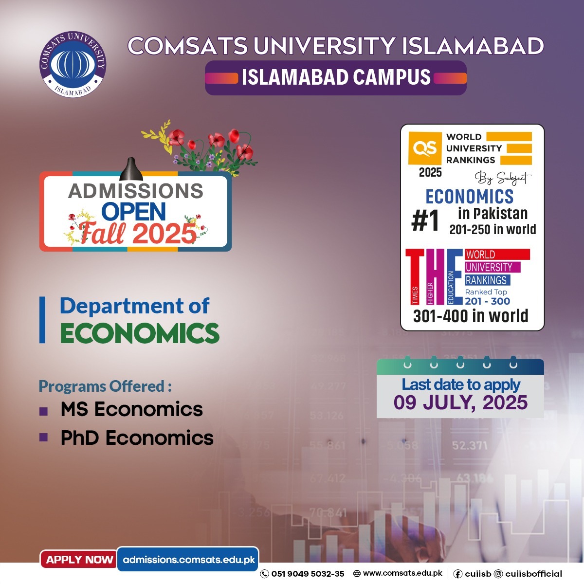 Comsats - 🎓 Admissions Open – Fall 2025! Step into academic excellence ...