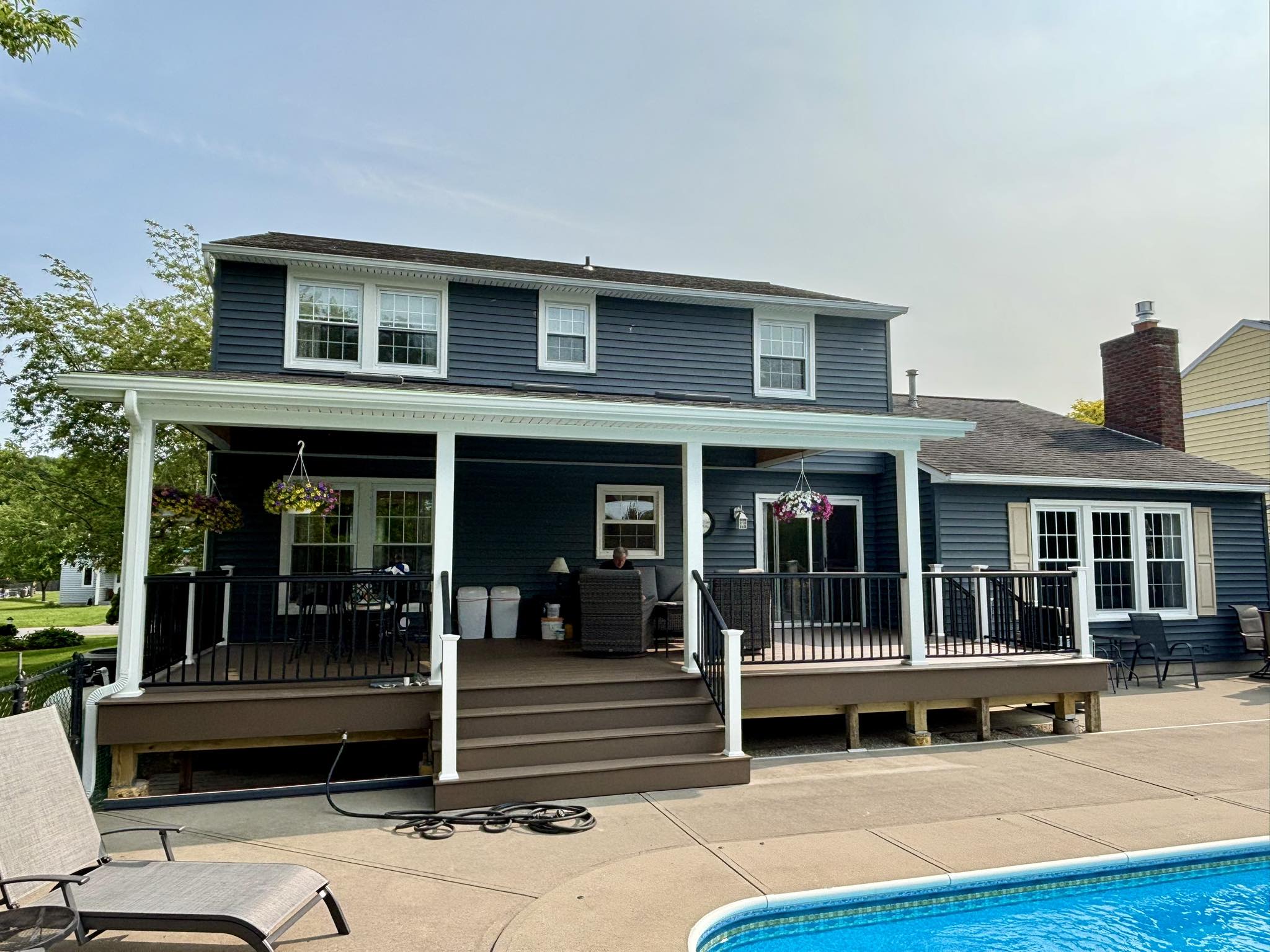 SOS - Check out this beautiful project we just wrapped up! 👀 This happy ...