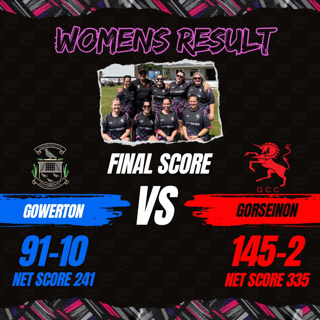 Two great wins for our women’s... - Gorseinon Cricket Club | Facebook