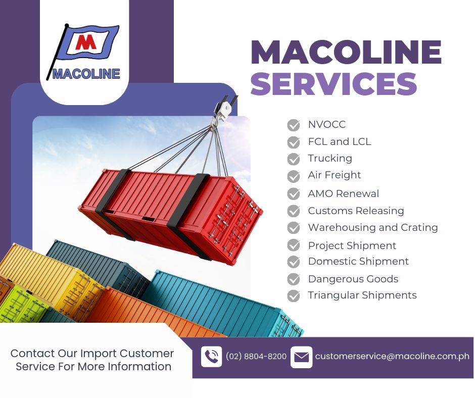 Macoline Freight Forwarding Services Inc. | Pasay City