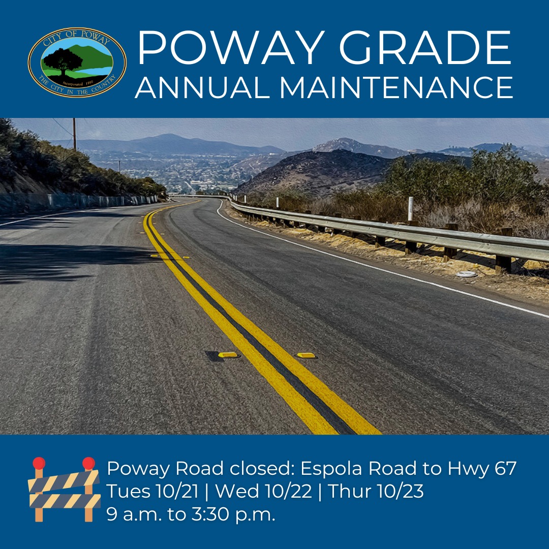 City of Poway - City of Poway added a new photo.