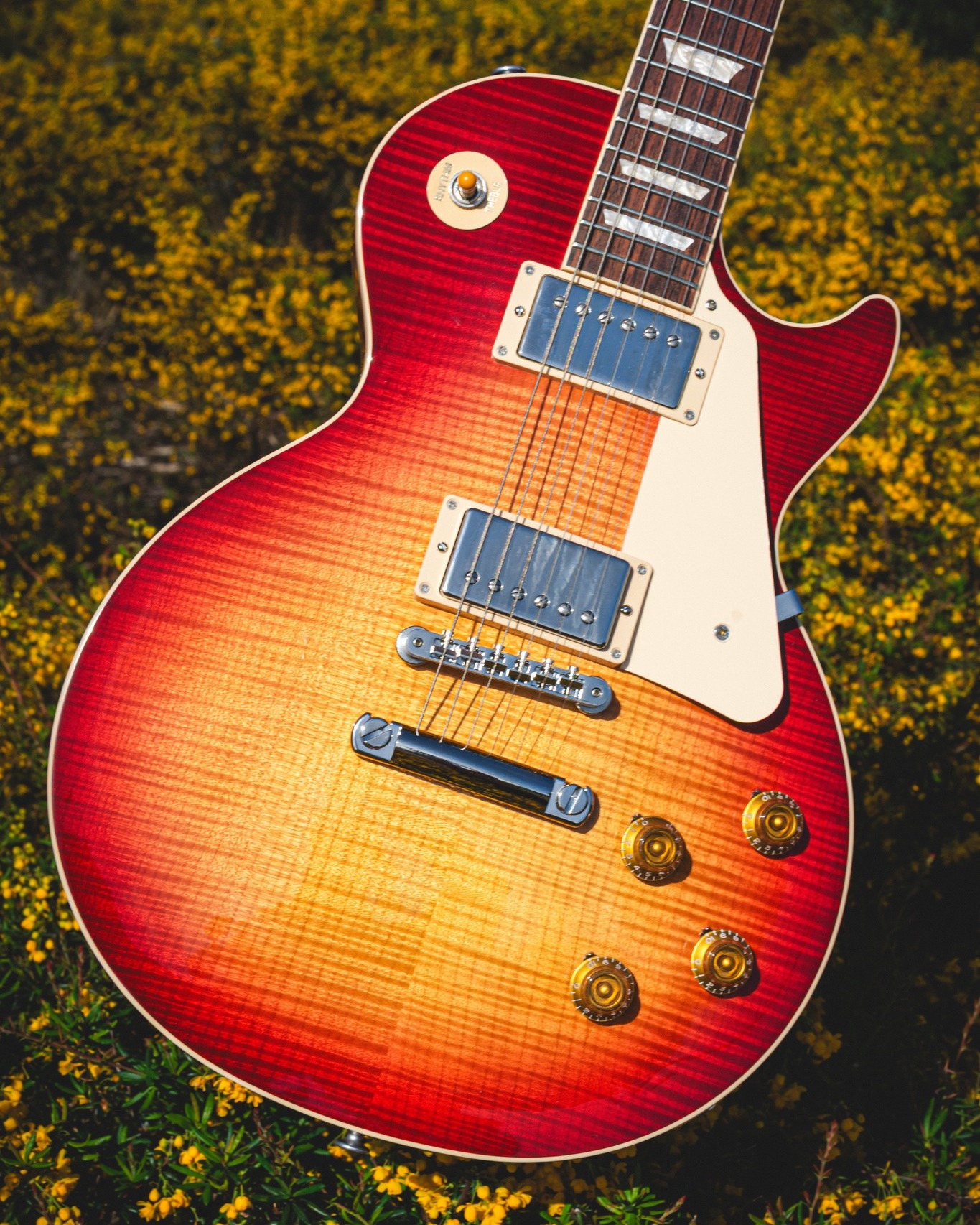 Cherry-picked perfection. ?? This Gibson Les Paul Standard 