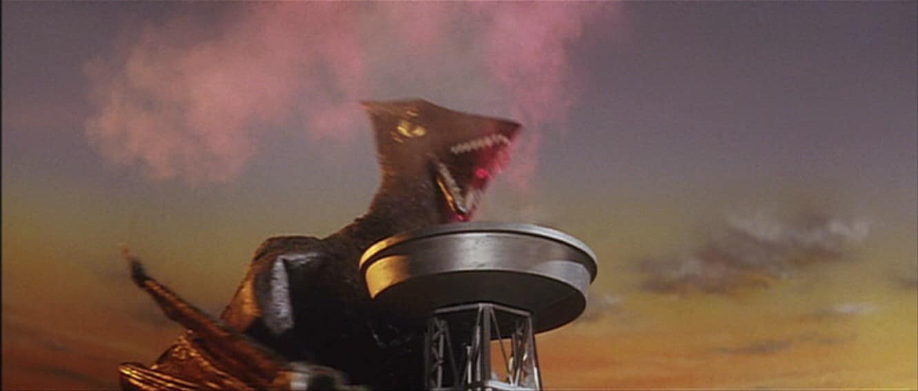 大怪獣空中戦ガメラ対ギャオス（1967年大映）】 ガメラ対ギャオス最終 