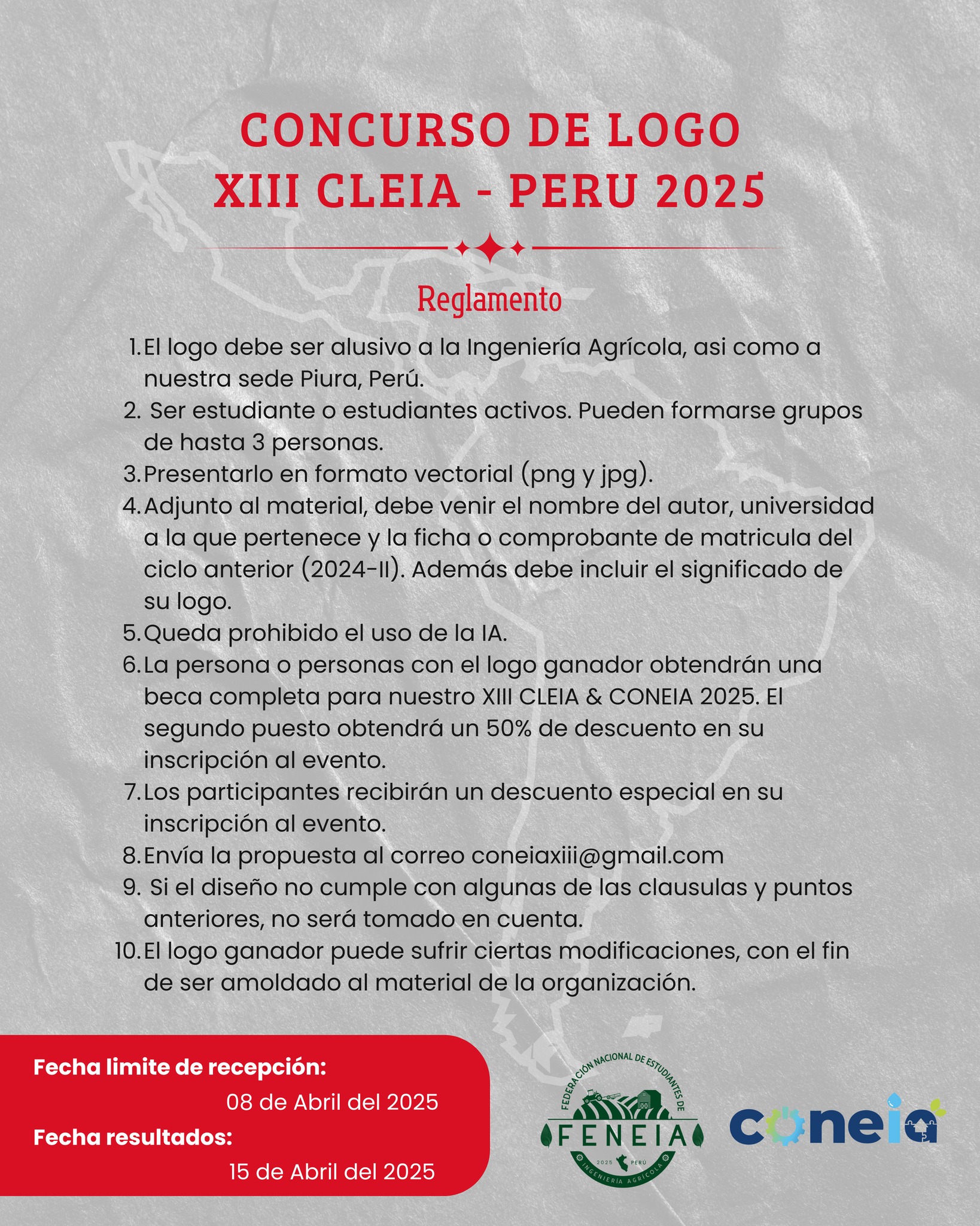 🎉 ¡EL CLEIA ESTÁ DE REGRESO! 🌎🌱💧🚜... - XII CLEIA Perú 2025 | Facebook