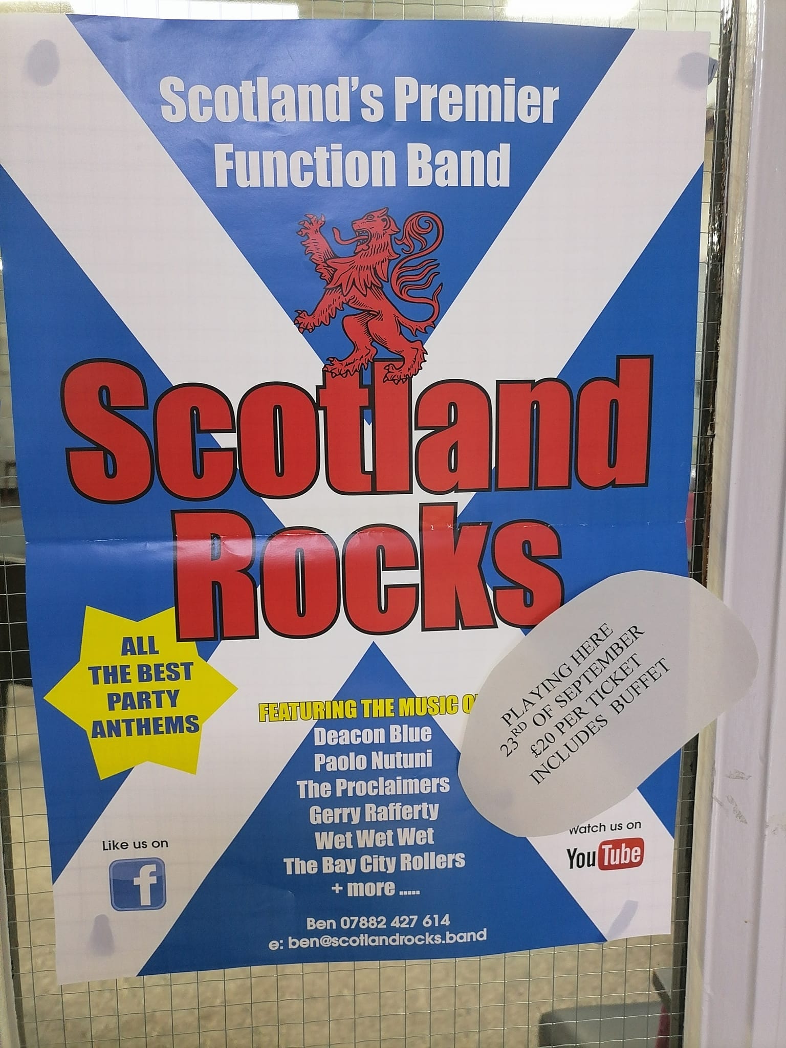 Hi come along listen to scotlands... - Grangemouth Legion
