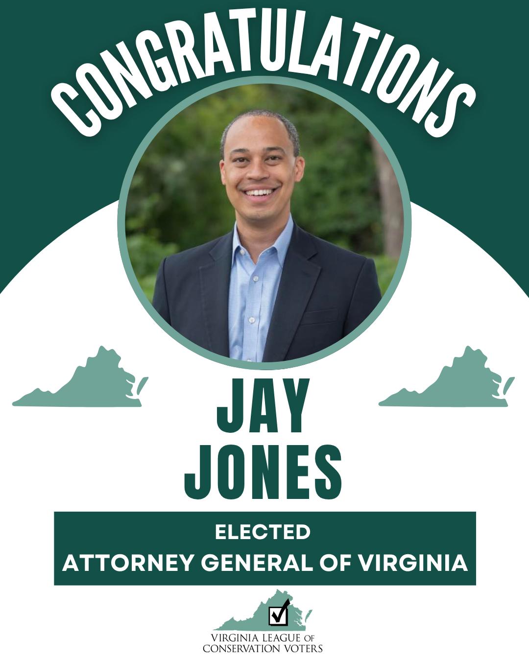 Virginia - We are thrilled to announce that Jay Jones will be our next ...