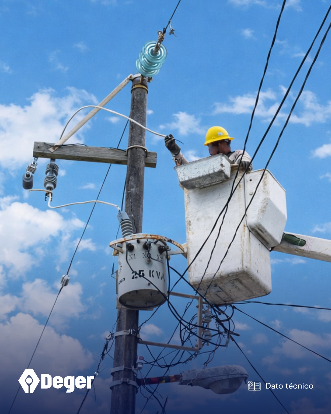 En redes eléctricas aéreas,... - DEGER Cubiertas Profauna | Facebook