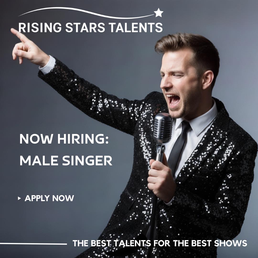 Rising - 🎤 Male Singer | Cruise Ship Contract 2026 🌍 Open for artists ...