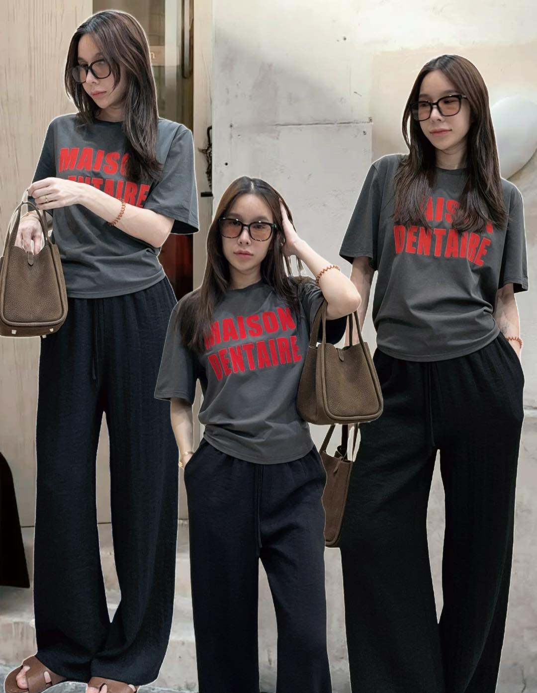 VIPH - New in 💓 เสื้อยืดสกรีนกำมะหยี่ อก42 ยาว24 350฿ #รหัสp745 กางเกง ...