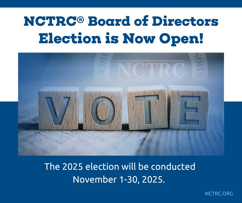 National Council for Therapeutic Recreation Certification® (NCTRC®) is ...