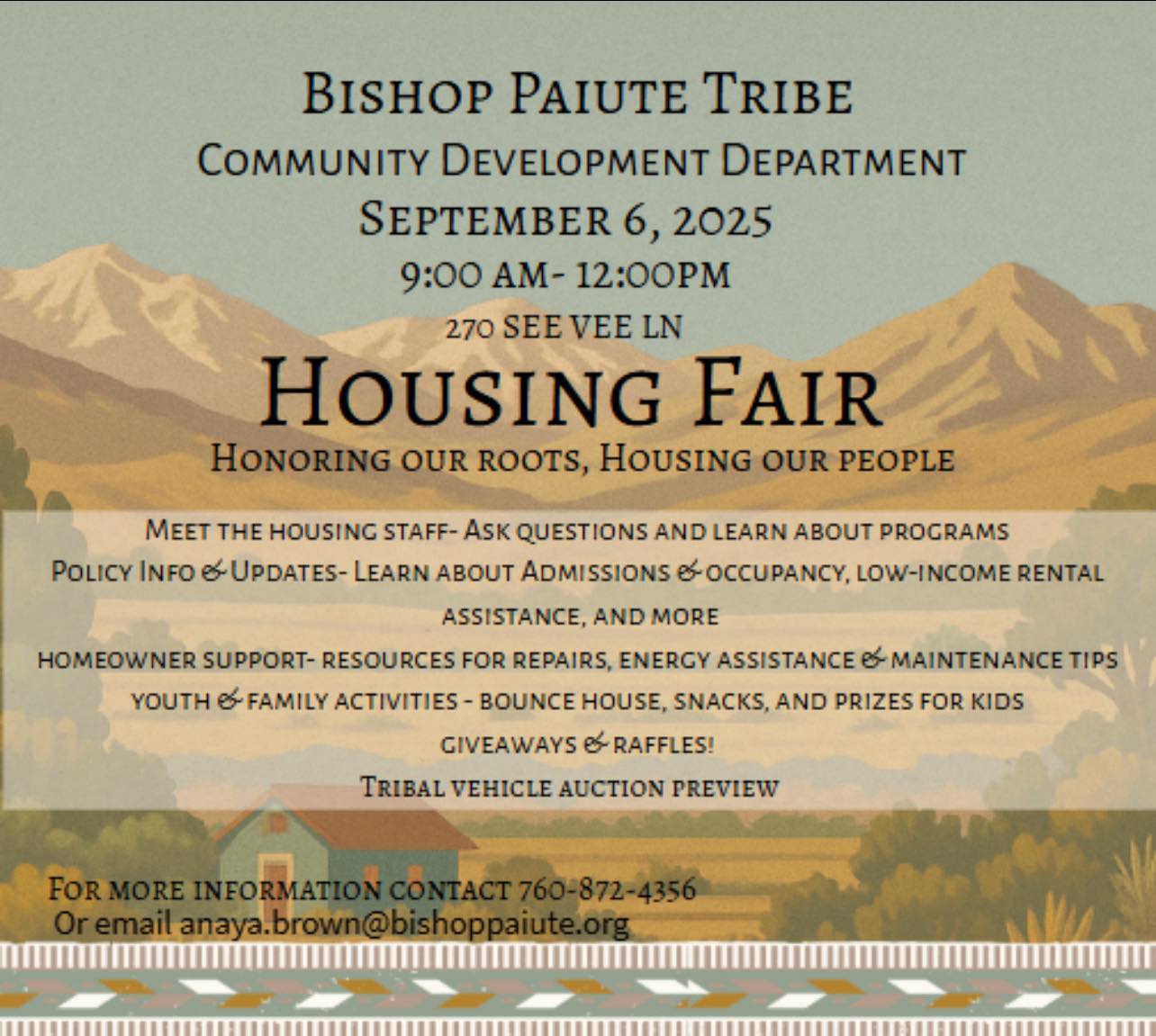 Bishop Paiute Tribe added a new photo. - Bishop Paiute Tribe