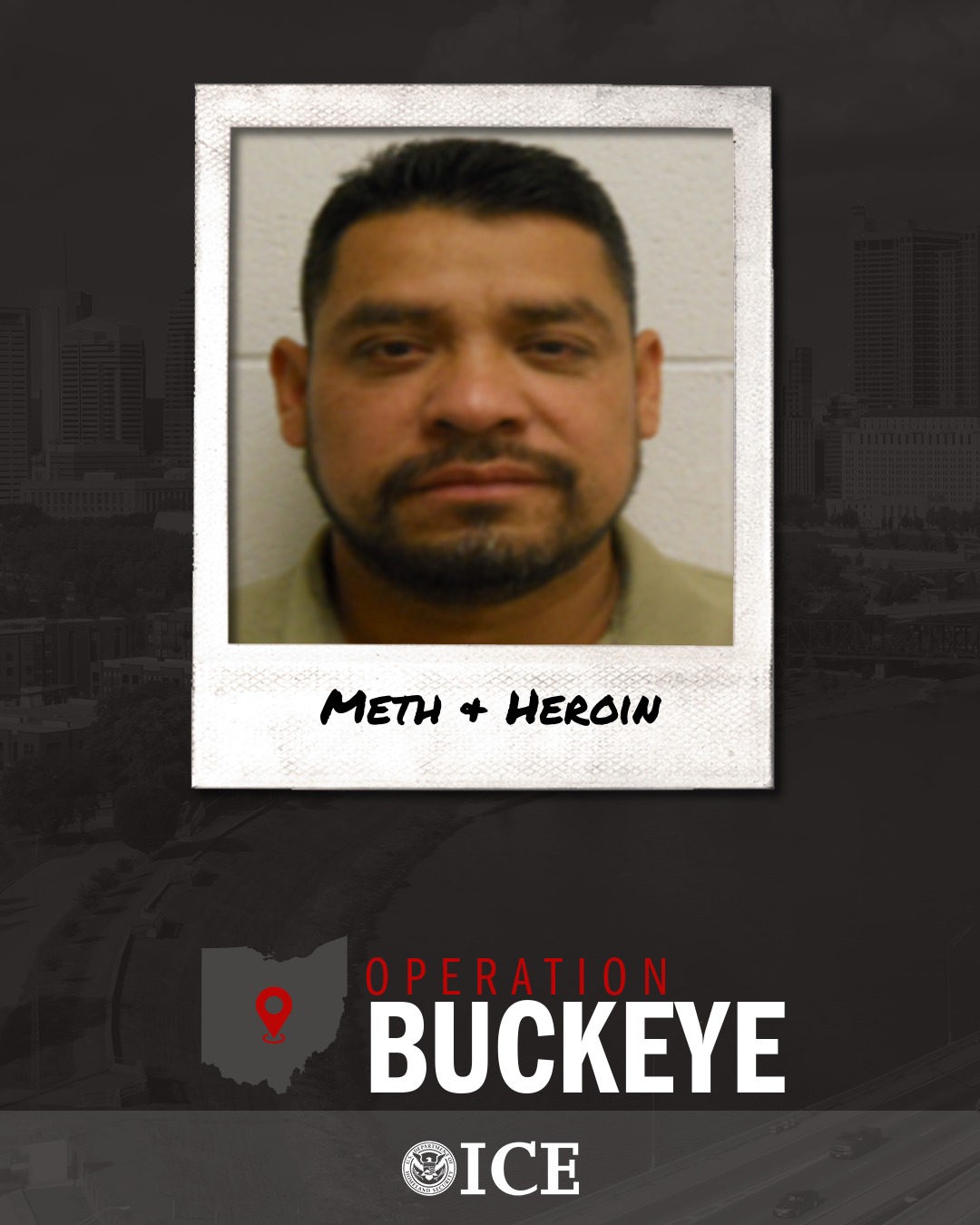 U.S. - OPERATION BUCKEYE: ICE arrested Ramon Guzman Jiminez, a criminal ...