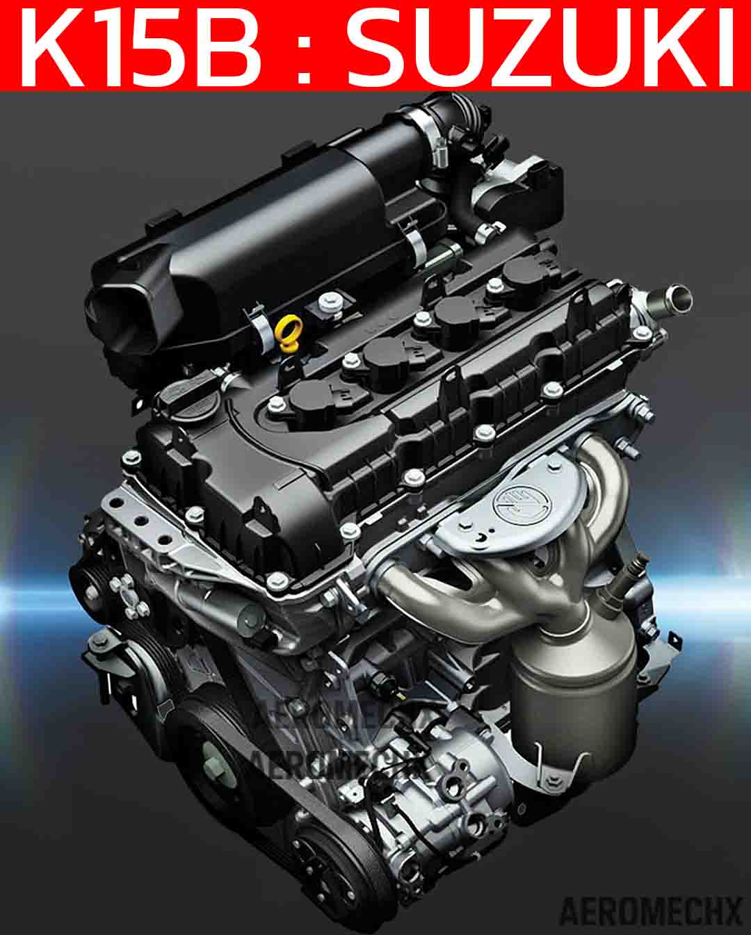 Aeromechx - Suzuki K15B ขุมพลังทางสายกลาง เครื่องสหกรณ์... | Facebook