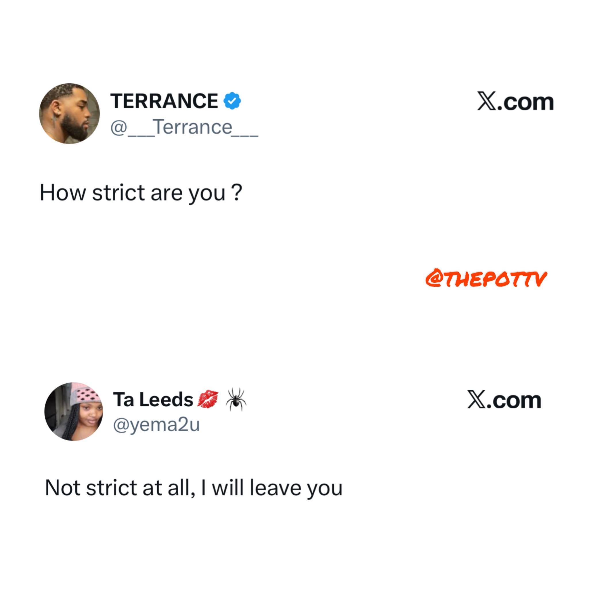 The Pot - Exactly because why aren’t you acting right? Asdlali la🤚🏽 ...
