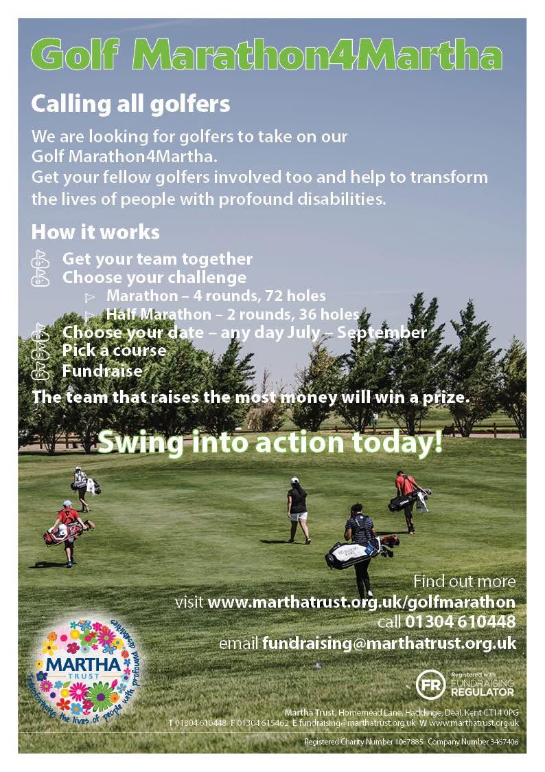 Martha - ⛳ Still time to join our challenge! ⛳ Calling all golfers! We ...