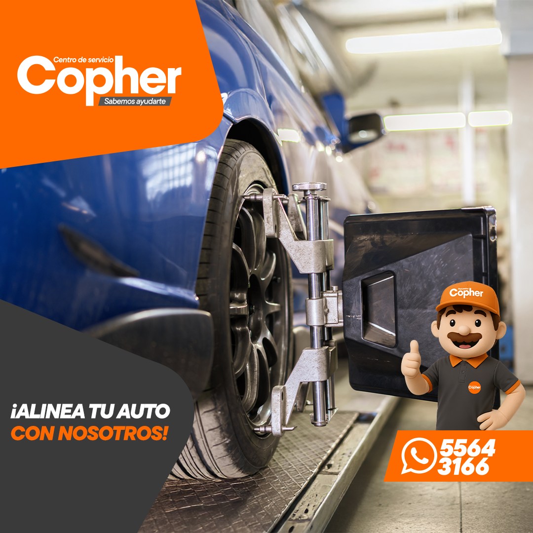 Alineación precisa para que tu auto... - Repuestos Copher | Facebook