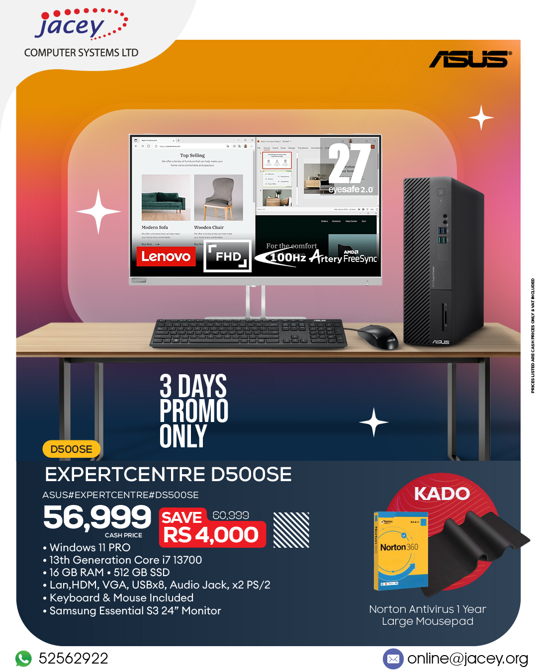 Jacey Computer Systems added a... - Jacey Computer Systems