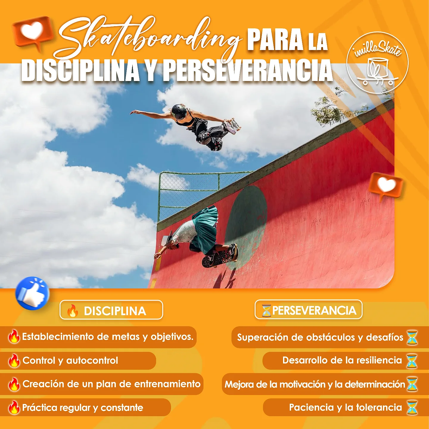 Imilla - 🛹 Disciplina y Perseverancia 💪 El skateboarding es más que un ...