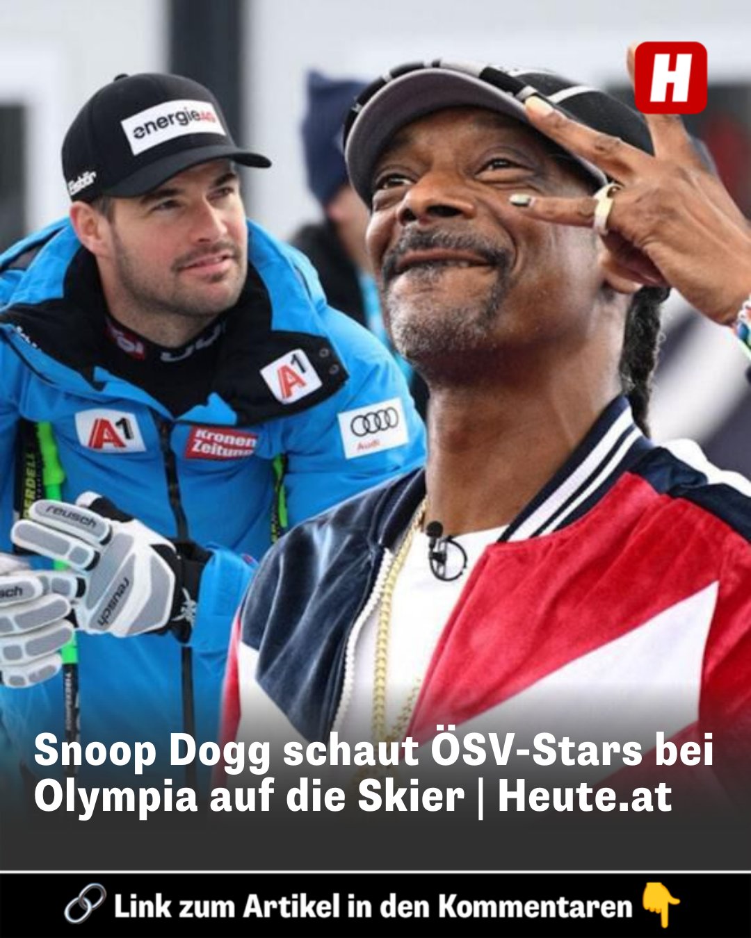 Heute - Snoop Dogg Olympia 2026: US-Rapper kommentiert mit Witz die ...