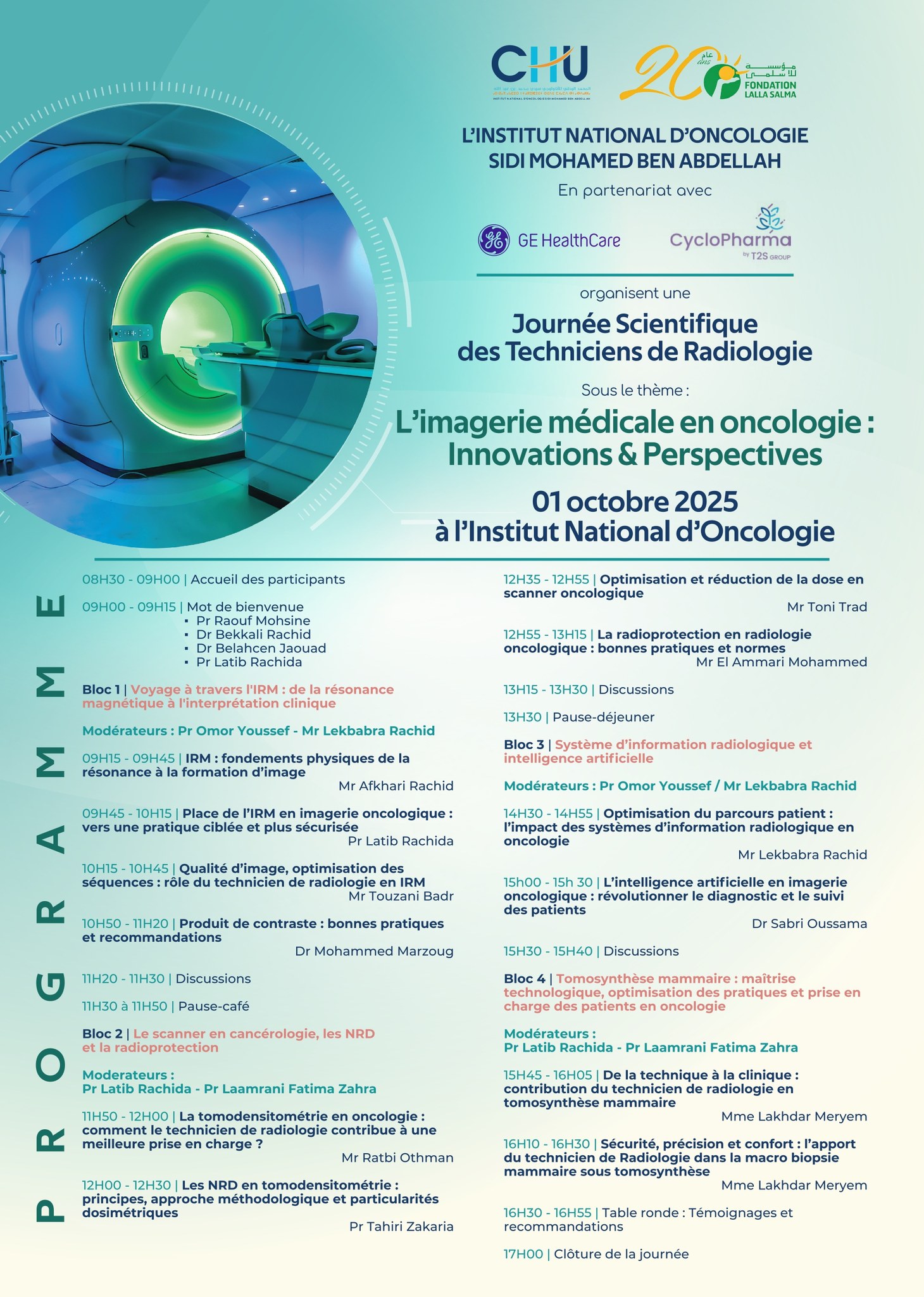Institut National d'Oncologie Sidi Mohamed Ben Abdellah | Rabat