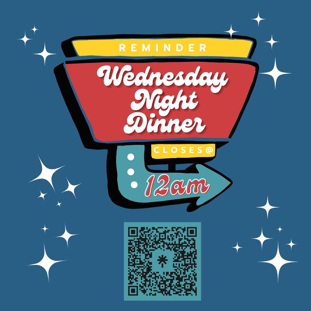 White - 🎃🌭 Reminder! Don’t forget to sign up for Wednesday Night Dinner ...
