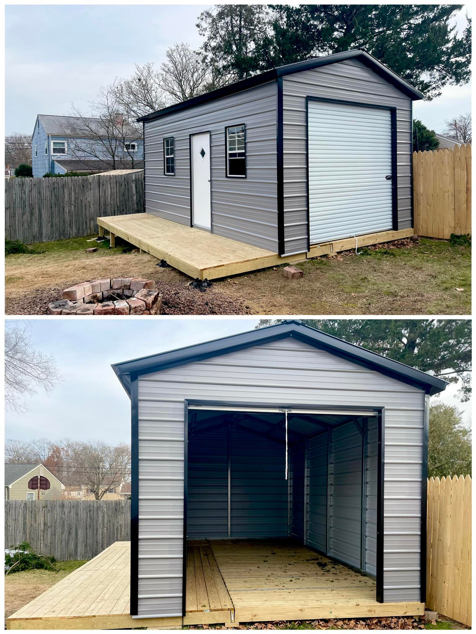 12x20x9 Fully enclosed Vertical... - Vision Metal Structures
