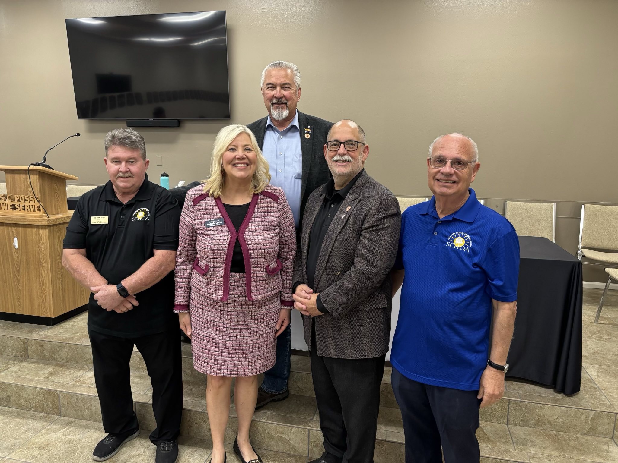Debbie - I had the privilege of giving an update to the PORA-SC-West ...