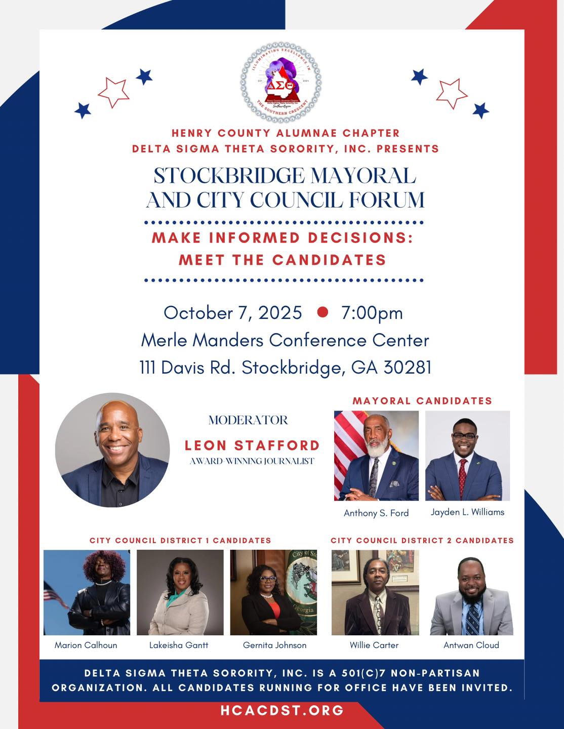 Henry - 📢 Make Informed Decisions: Meet the Candidates! Join us for the ...