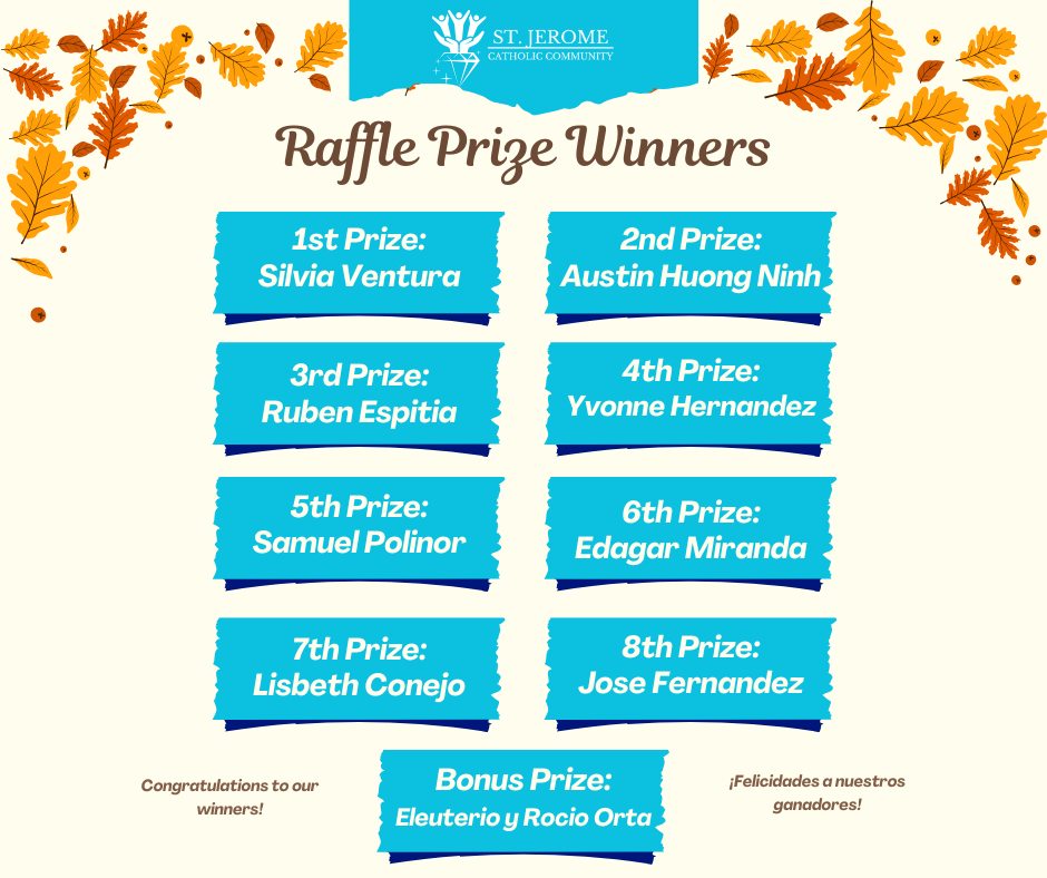 🎉 Congratulations to... - St Jerome Catholic Church, Houston | Facebook